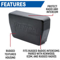Magnetic Radio & Intercom Cover for Rugged Radios Multi Mount Insert - Agenda365.com