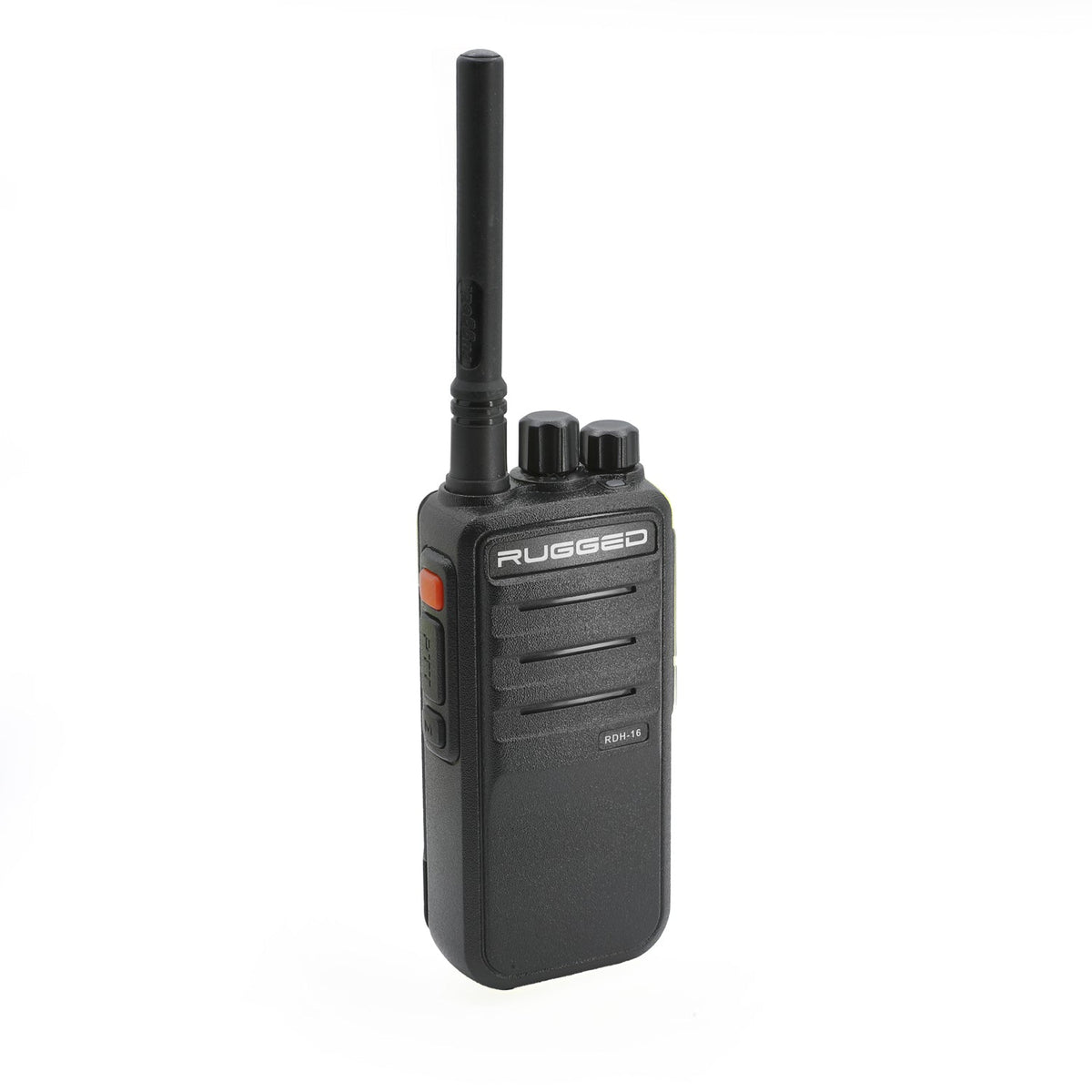 Rugged RDH16 - Business Band Two Way Handheld Radio - Digital and Analog - VHF / Black - Agenda365.com