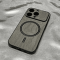 Luxury Wood Grain Magsafe Shockproof iPhone Case - Agenda365.com