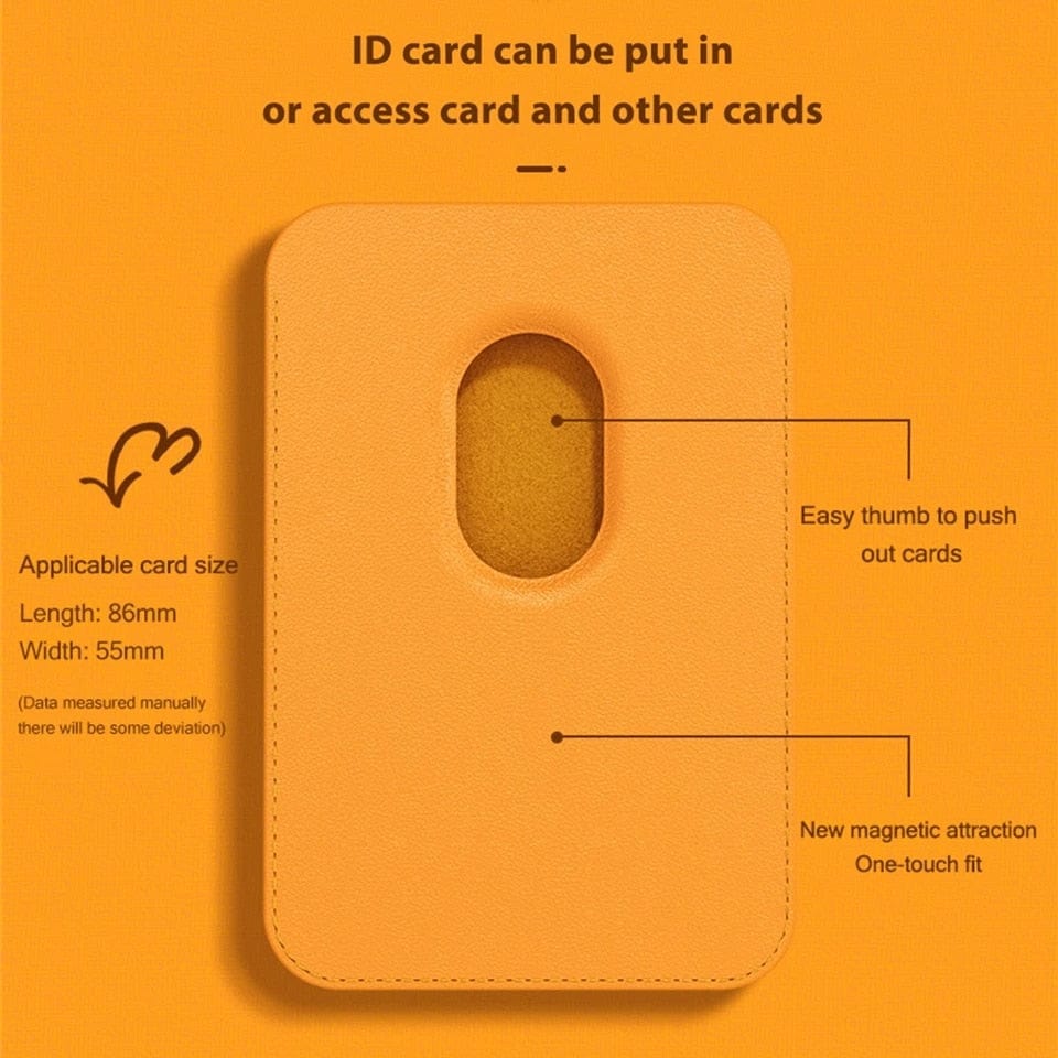 iPhone Leather Wallet with MagSafe - Agenda365.com