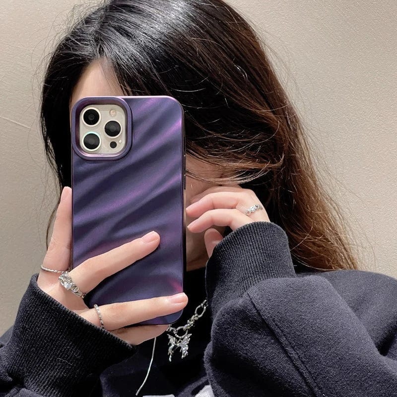 RuffleWave Satin iPhone Case - Agenda365.com