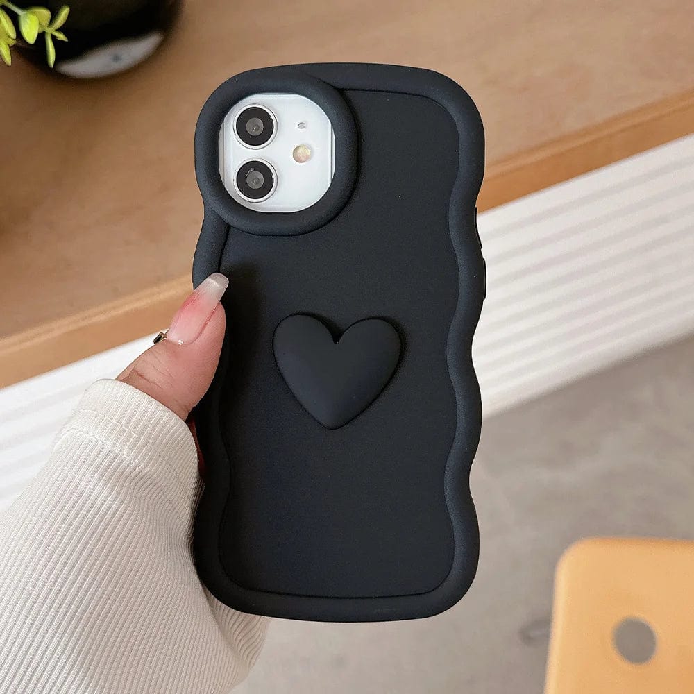 3D Love Heart Wave iPhone Case - Agenda365.com