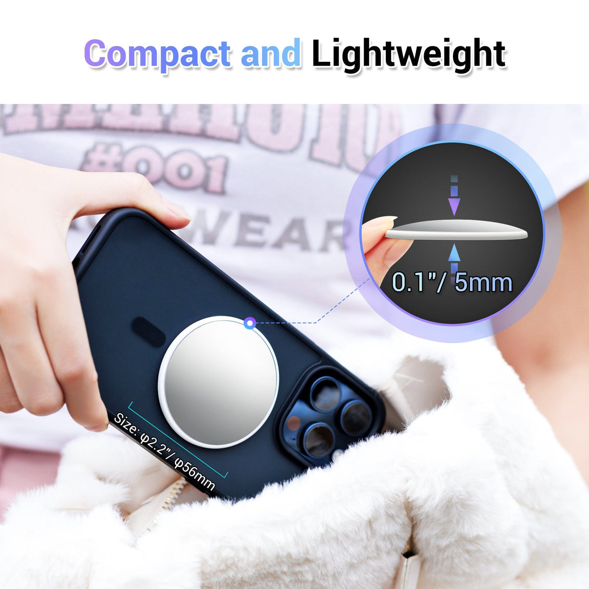 Magnetic Selfie Mirror - Agenda365.com