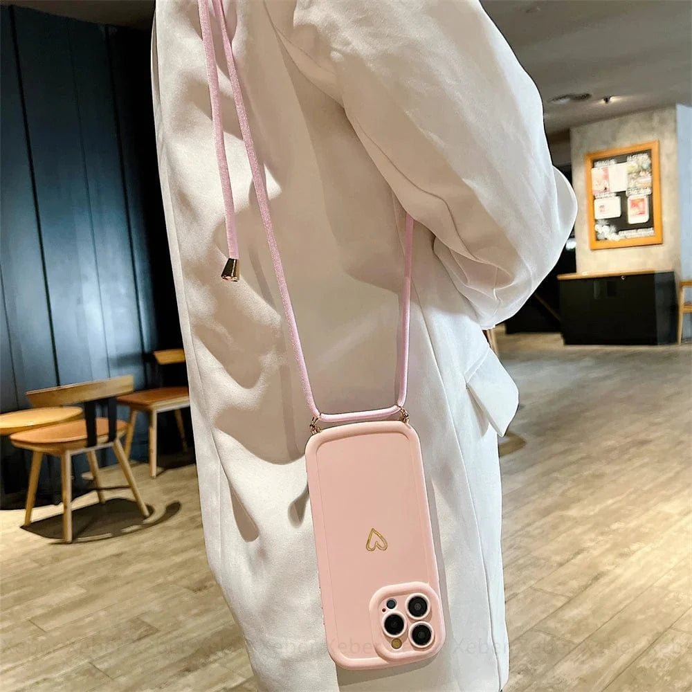 HeartLink Crossbody iPhone Case - Agenda365.com