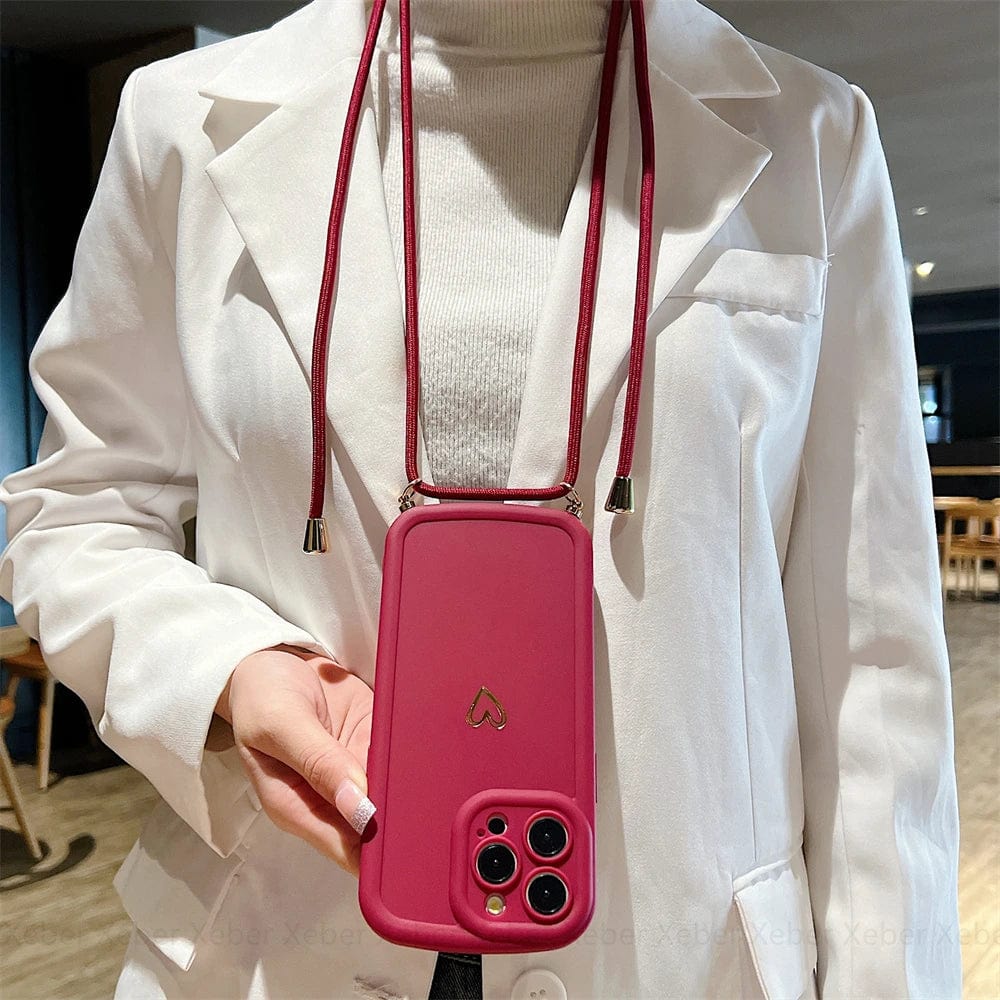 HeartLink Crossbody iPhone Case - Agenda365.com