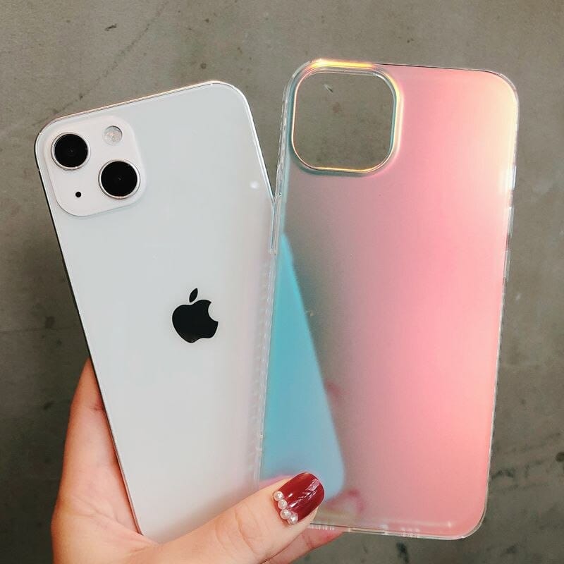 Luxury Rainbow Laser Aurora iPhone Case - Agenda365.com