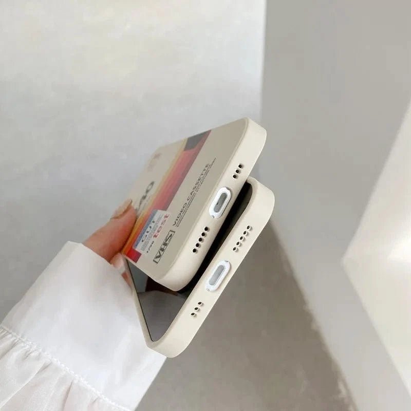 Retro Vibes VHS Label iPhone Case - Agenda365.com