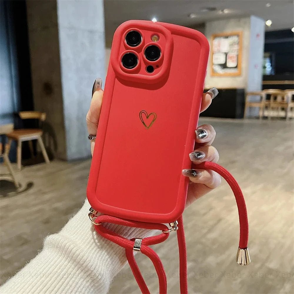 HeartLink Crossbody iPhone Case - Agenda365.com