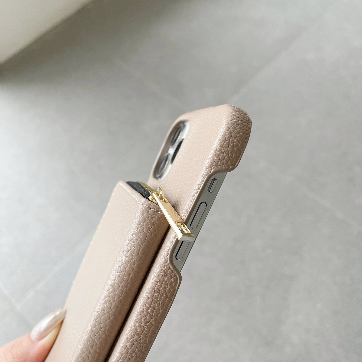 Luxury Crossbody Wallet Leather iPhone Case - Agenda365.com