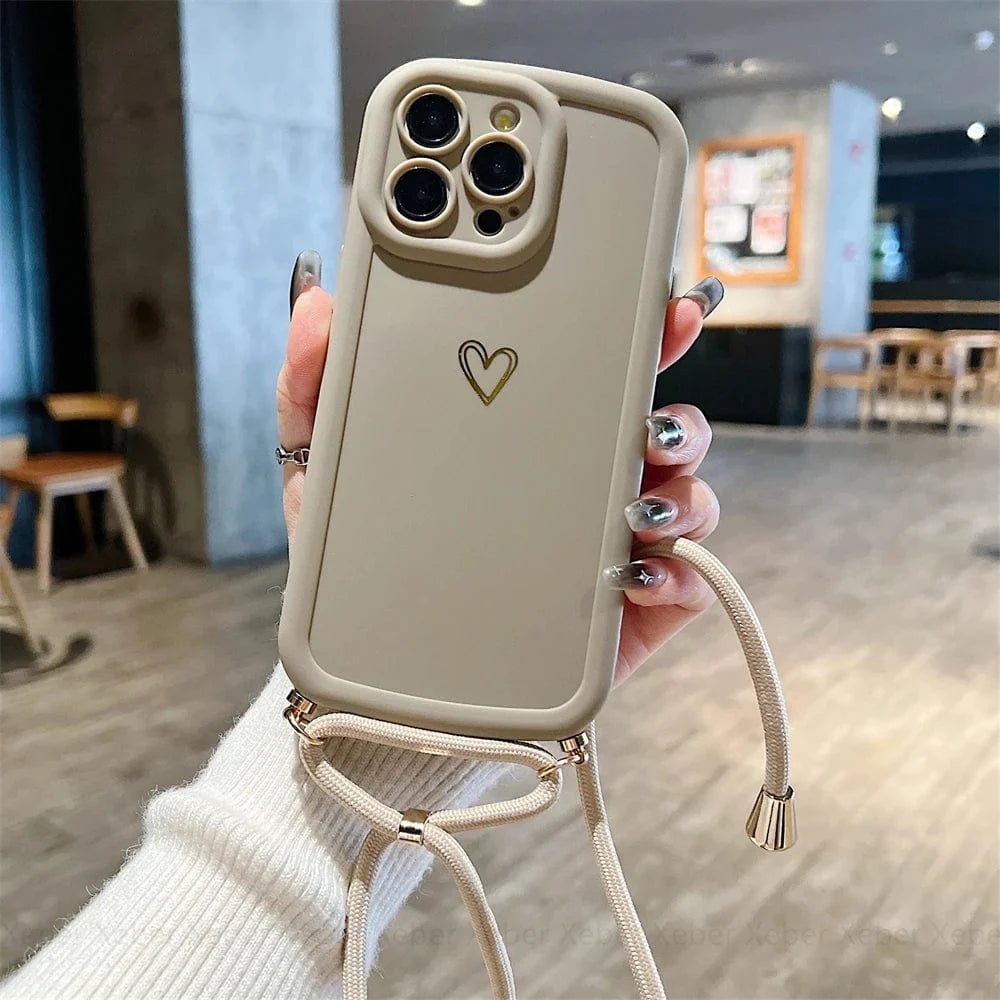 HeartLink Crossbody iPhone Case - Agenda365.com