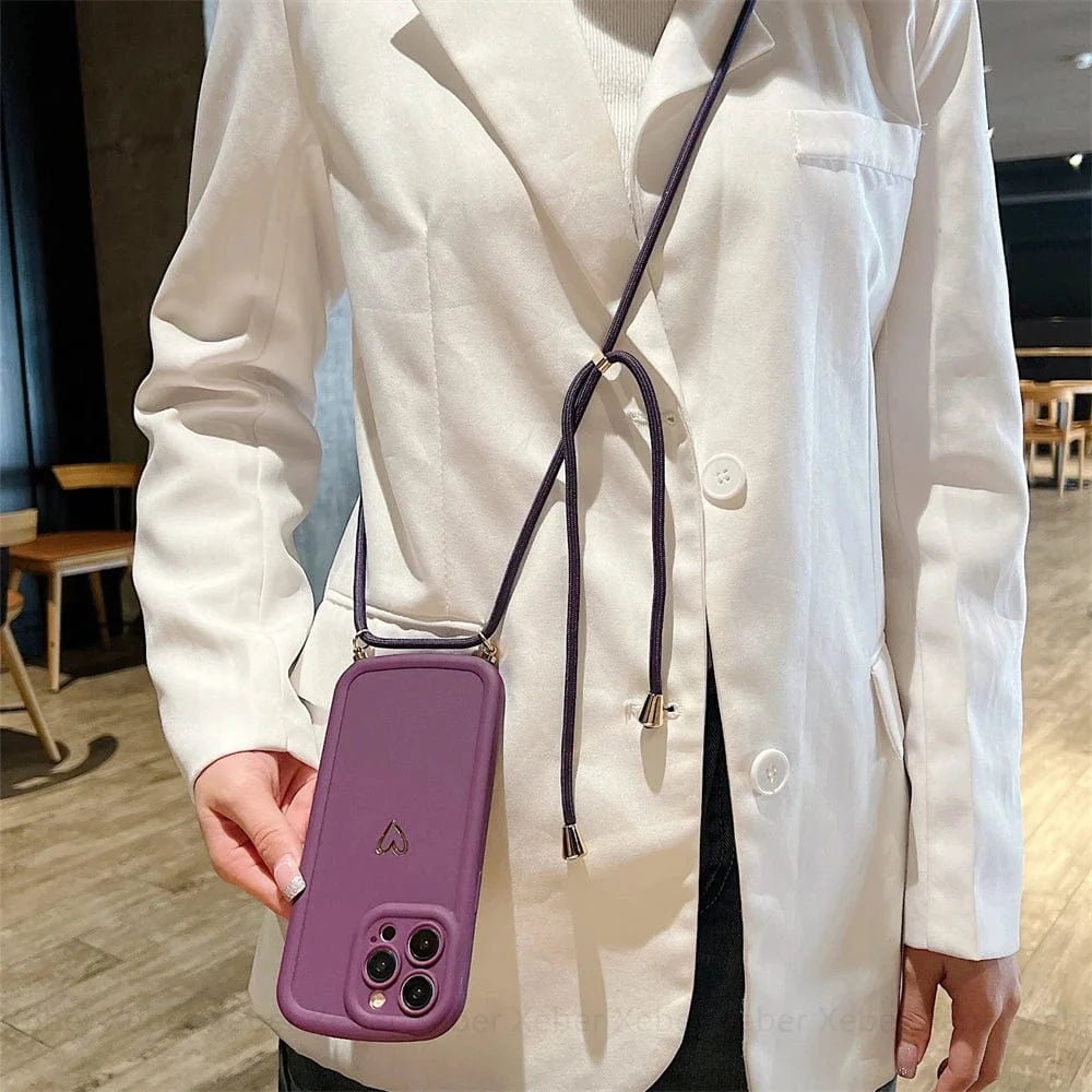 HeartLink Crossbody iPhone Case - Agenda365.com