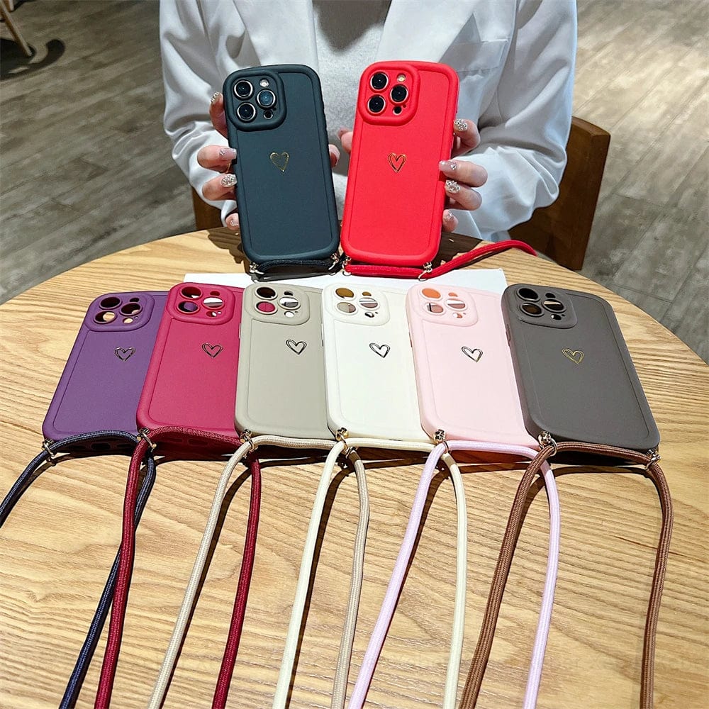HeartLink Crossbody iPhone Case - Agenda365.com