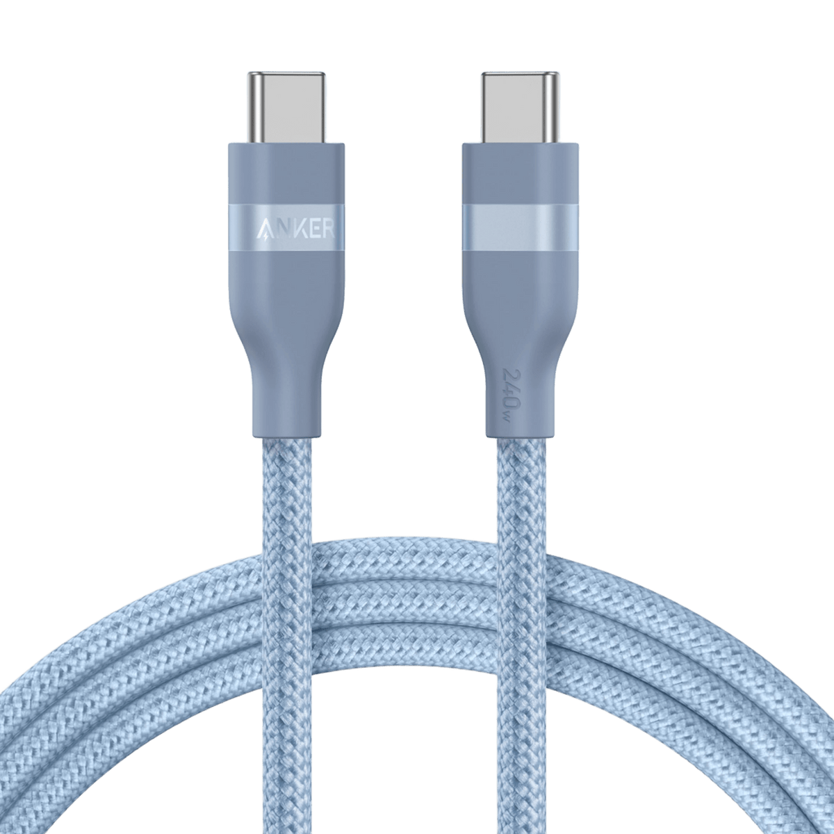 Anker USB-C to USB-C Cable (3 ft / 6 ft, 240W, Upcycled-Braided) - Agenda365.com