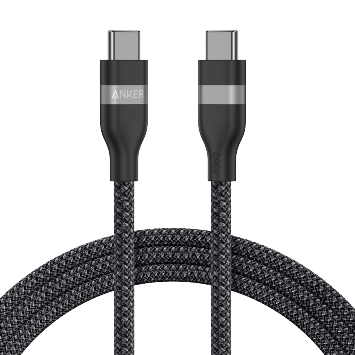 Anker USB-C to USB-C Cable (3 ft / 6 ft, 240W, Upcycled-Braided) - Agenda365.com