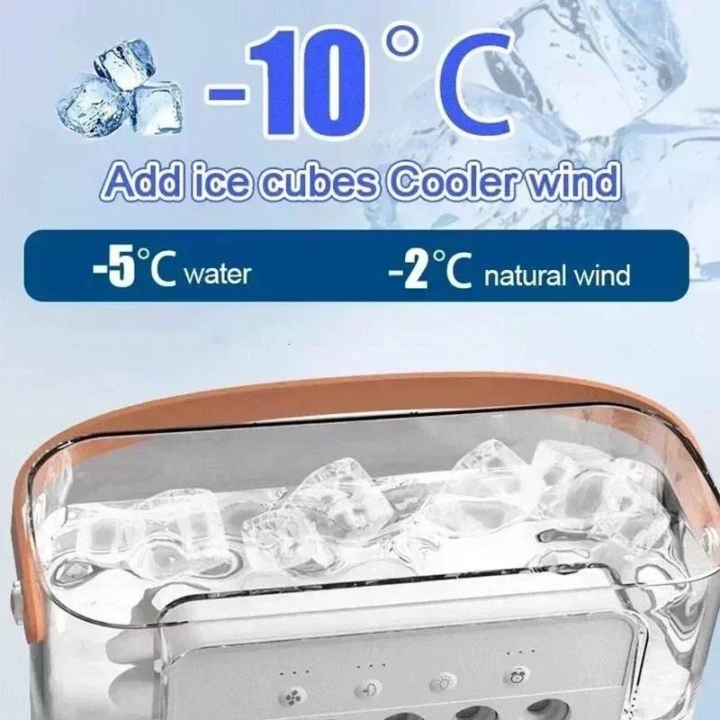 Kualool 3-In-1 Air Cooler Humidifier Portable Night Light - Agenda365.com