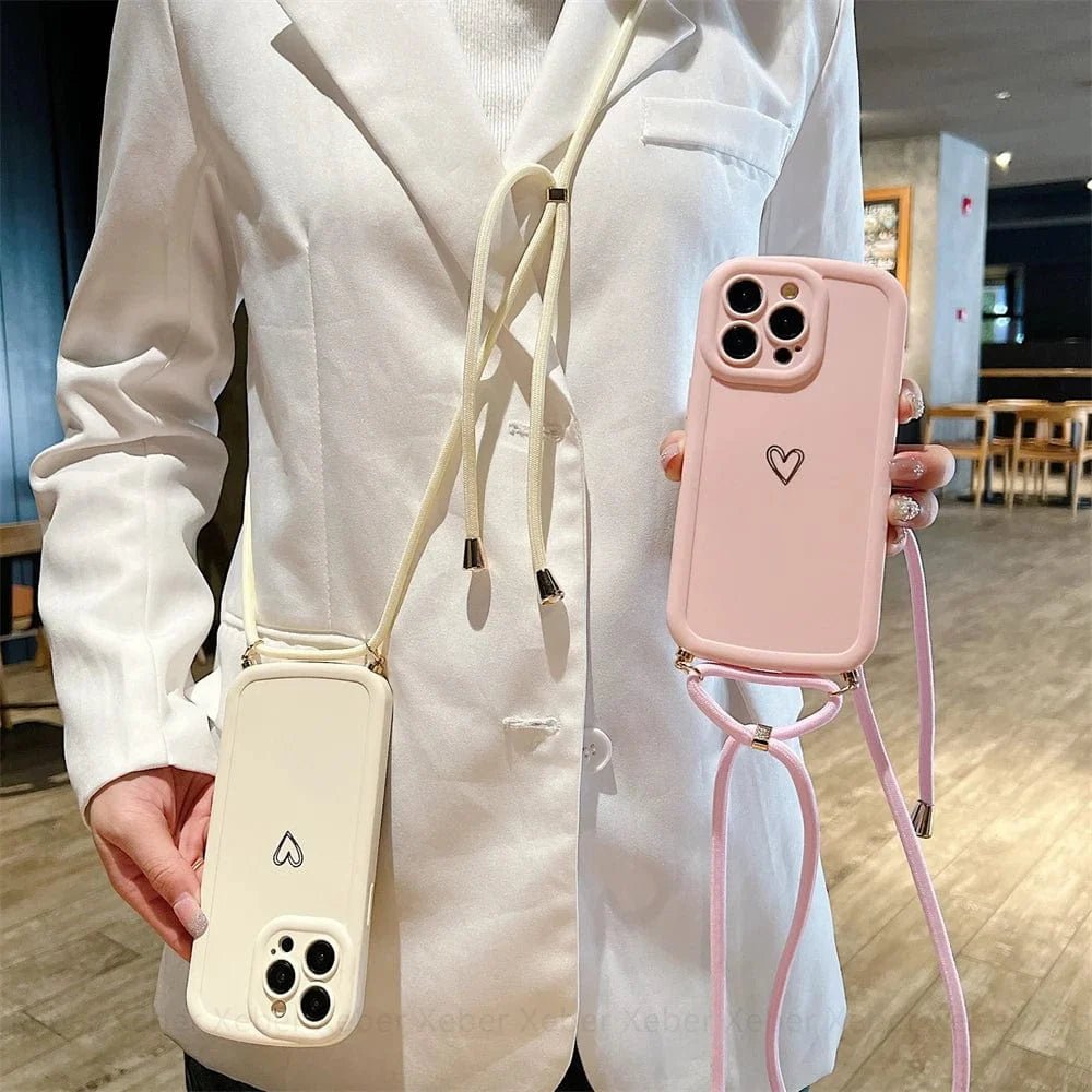 HeartLink Crossbody iPhone Case - Agenda365.com