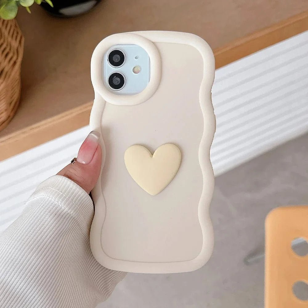 3D Love Heart Wave iPhone Case - Agenda365.com