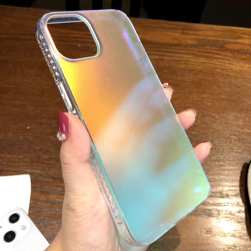 Luxury Rainbow Laser Aurora iPhone Case - Agenda365.com
