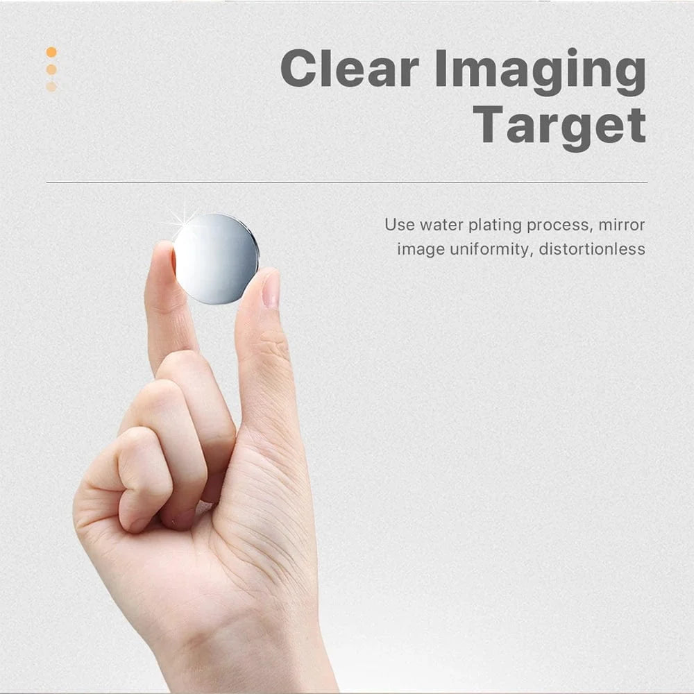 Compact Round Mirror for Smartphone Selfies and Vlogging - Agenda365.com