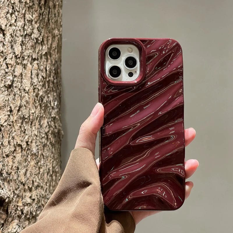 RuffleWave Satin iPhone Case - Agenda365.com