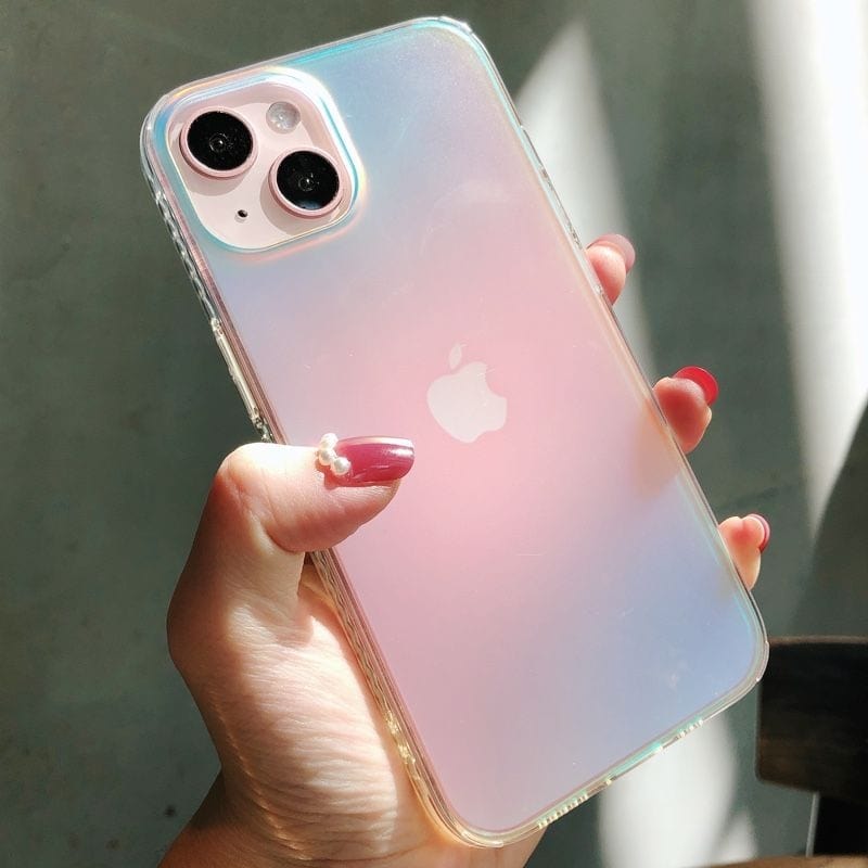 Luxury Rainbow Laser Aurora iPhone Case - Agenda365.com