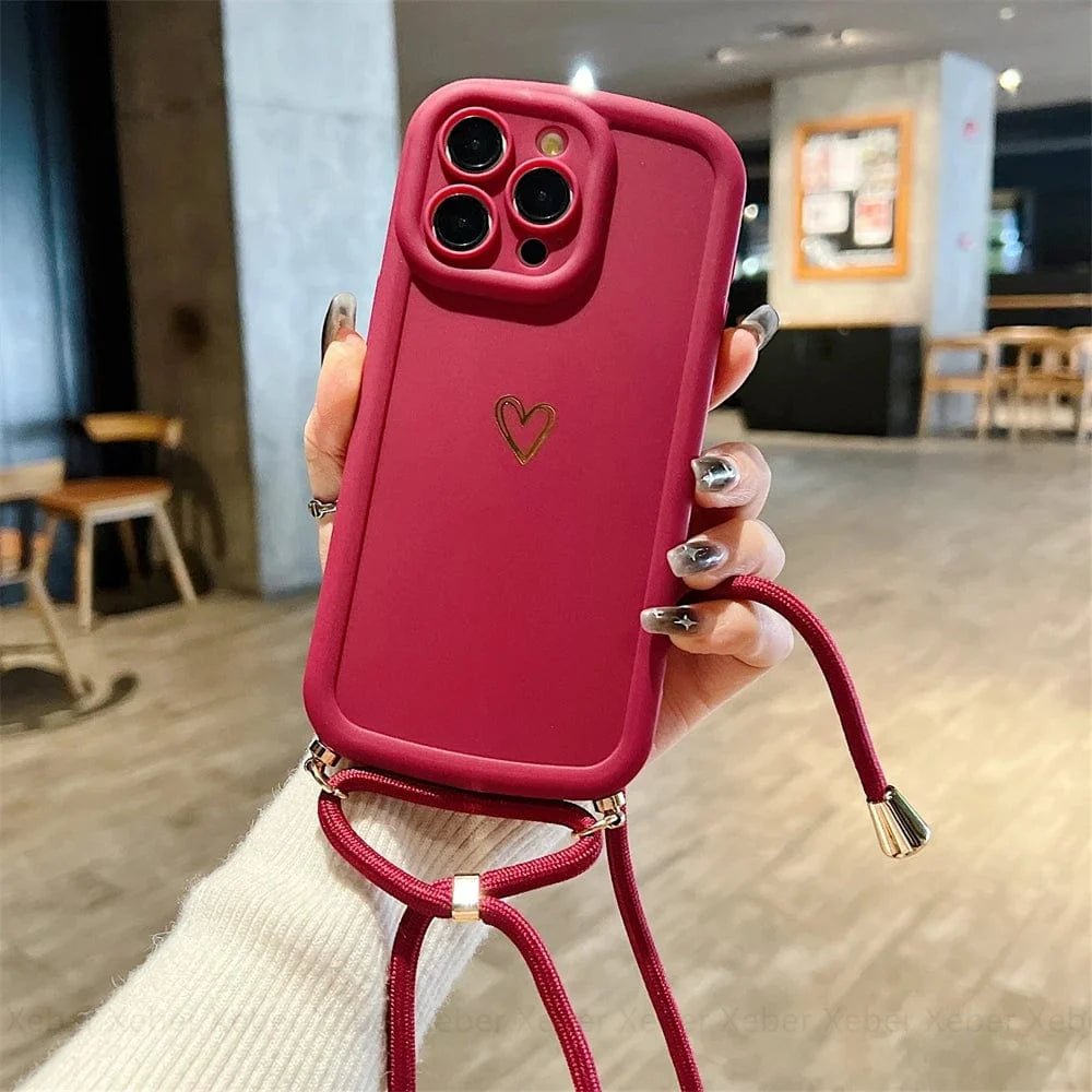 HeartLink Crossbody iPhone Case - Agenda365.com
