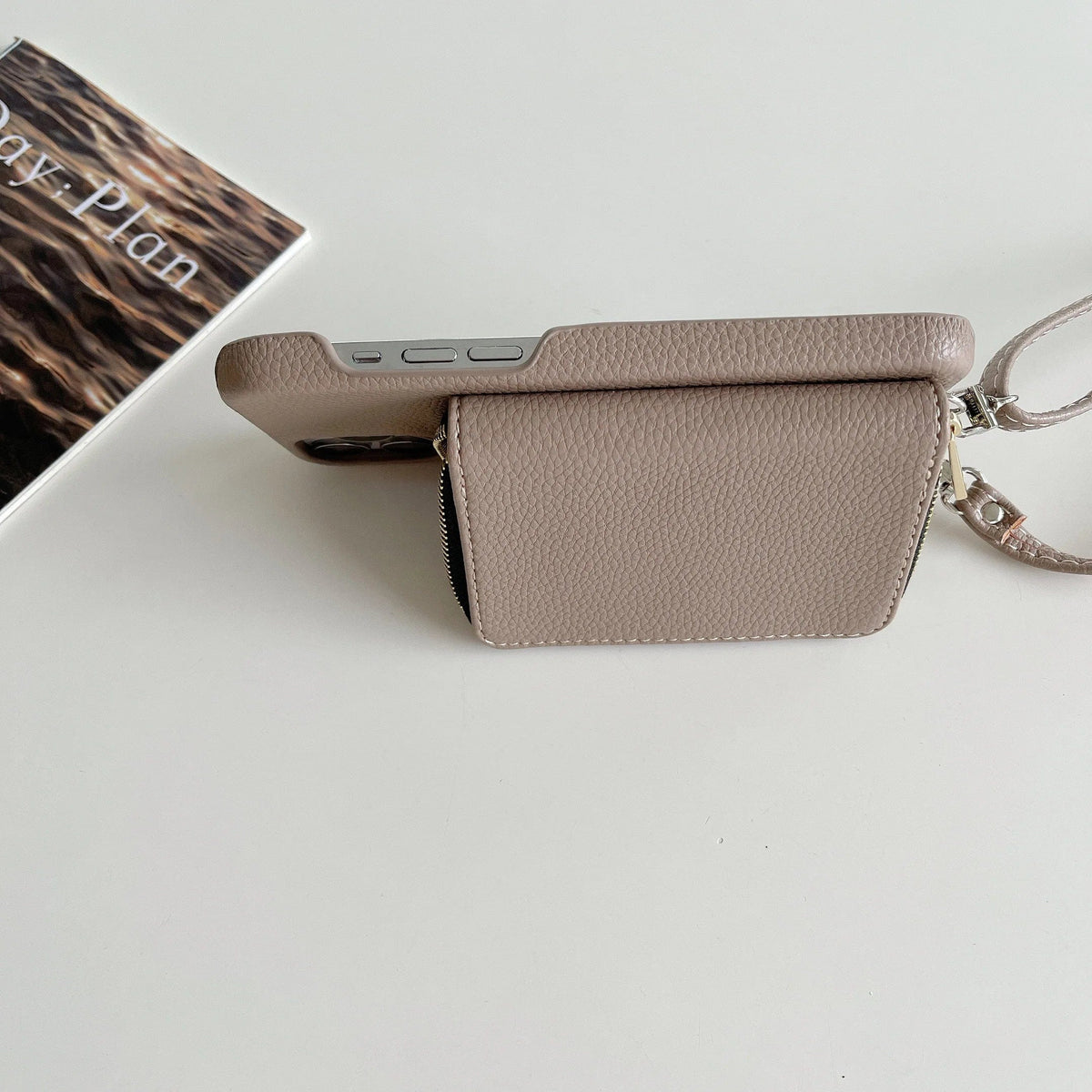 Luxury Crossbody Wallet Leather iPhone Case - Agenda365.com