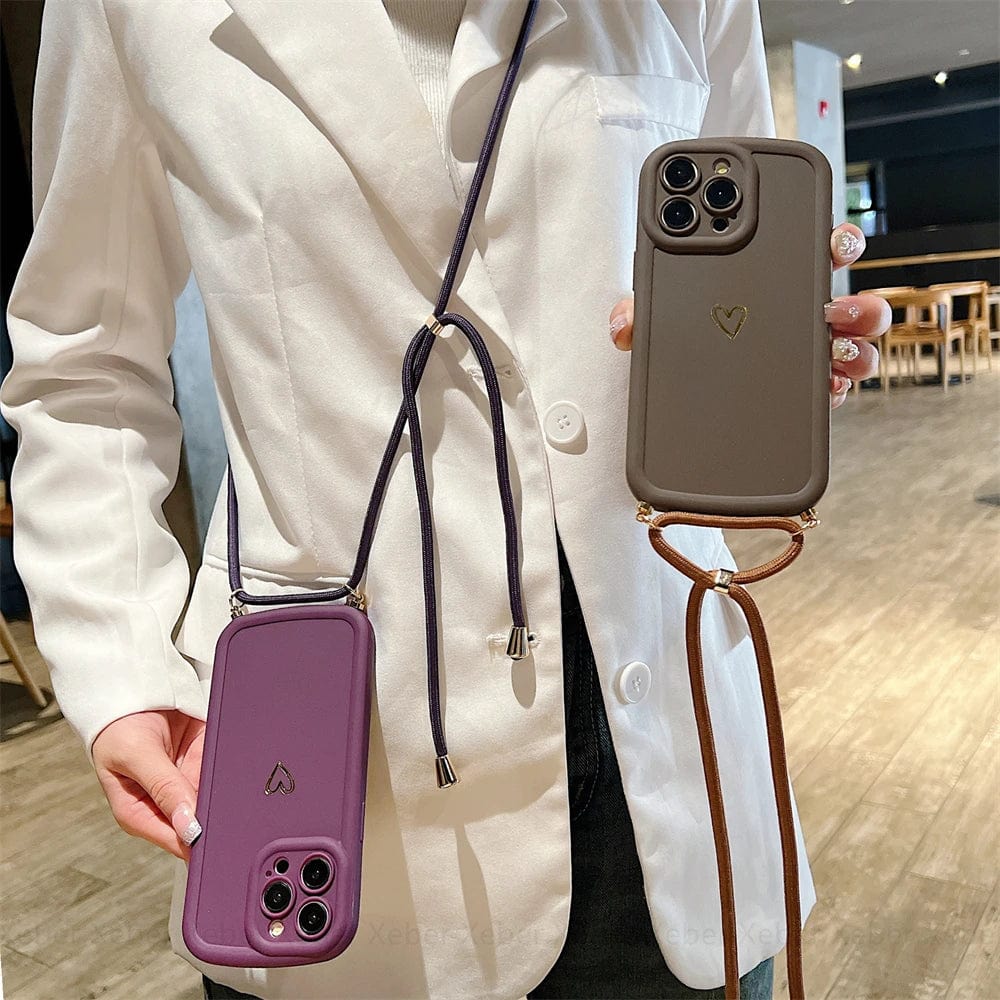 HeartLink Crossbody iPhone Case - Agenda365.com