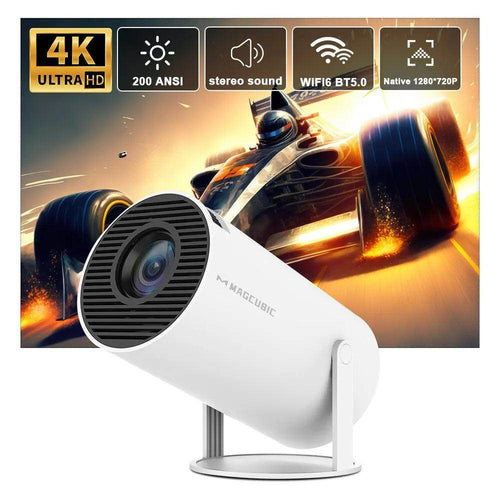 Portable 4K Projector - Home Cinema Outdoor Projetor - Agenda365.com