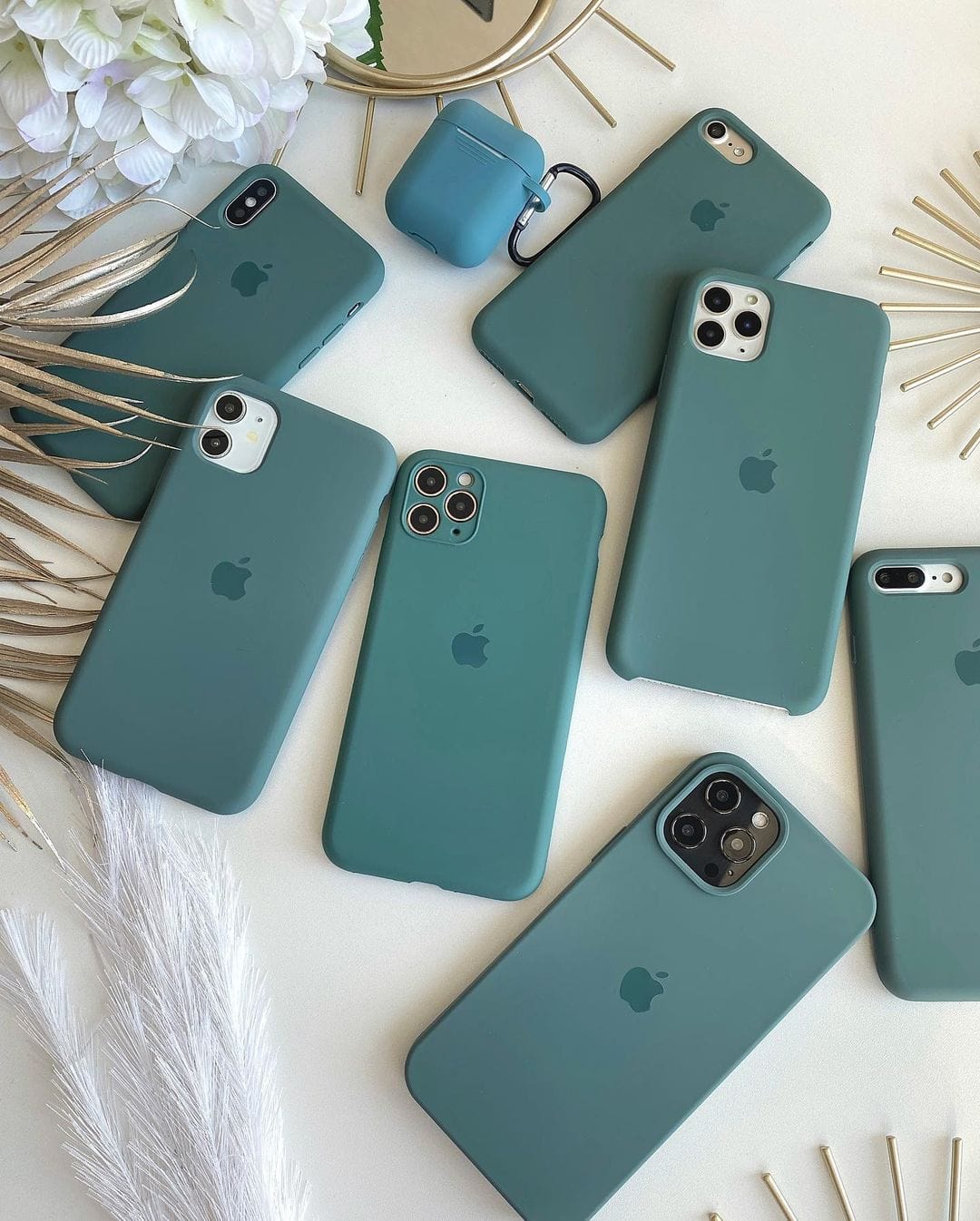iPhone Camera Protection Silicone Case (Cosmic Blue) - Agenda365.com