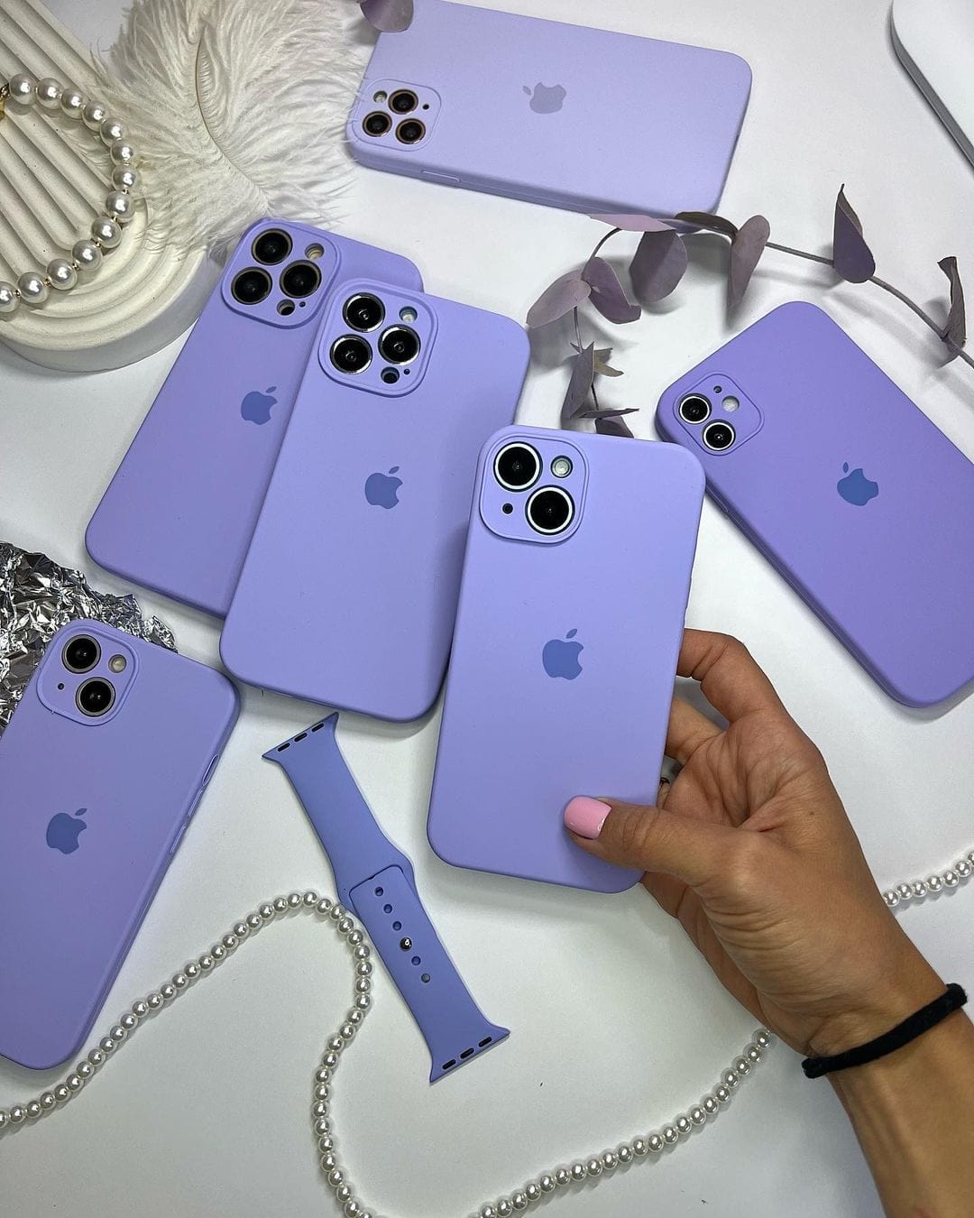 iPhone Camera Protection Silicone Case (Lilac) - Agenda365.com