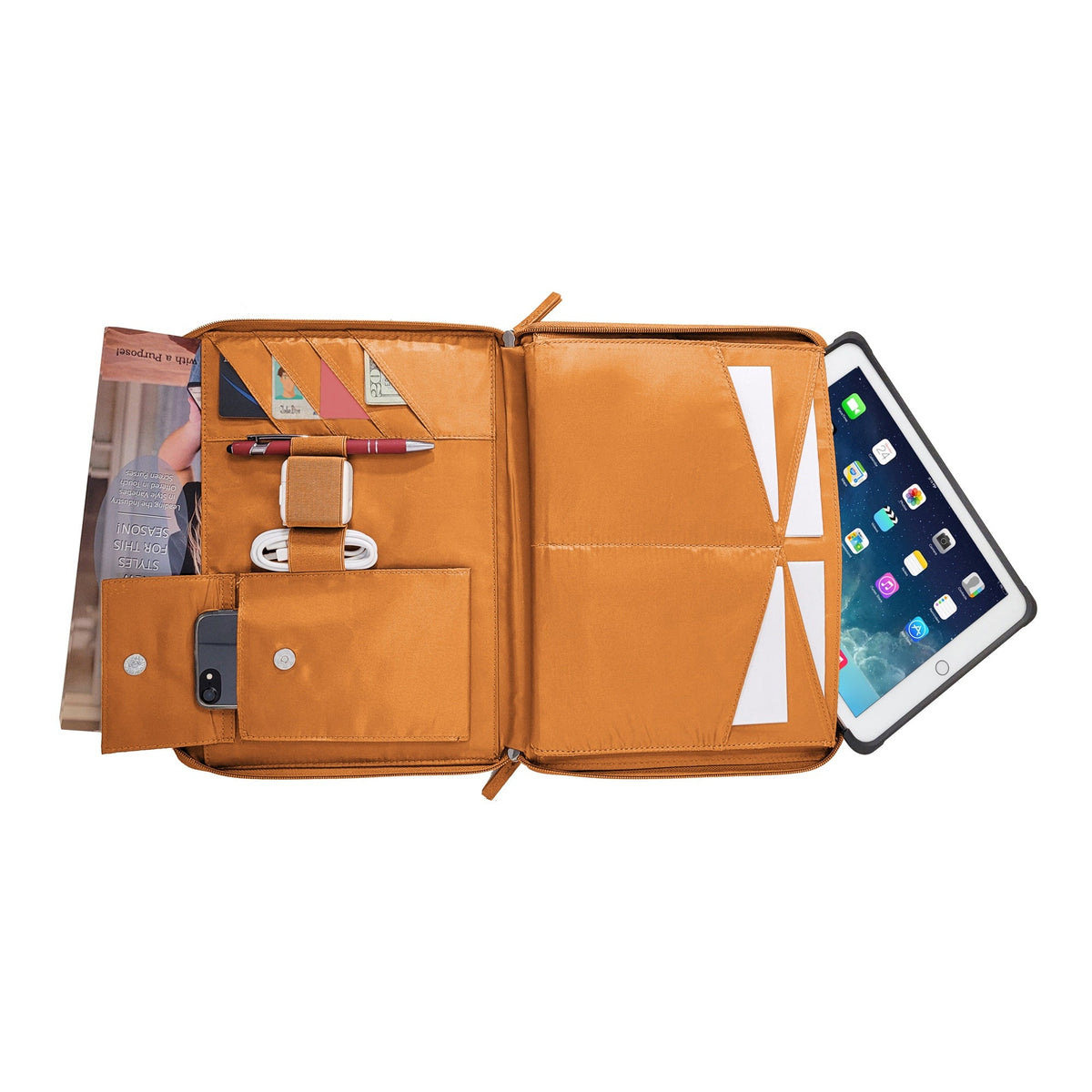Tailored Tablet Case w/Pouch - Agenda365.com