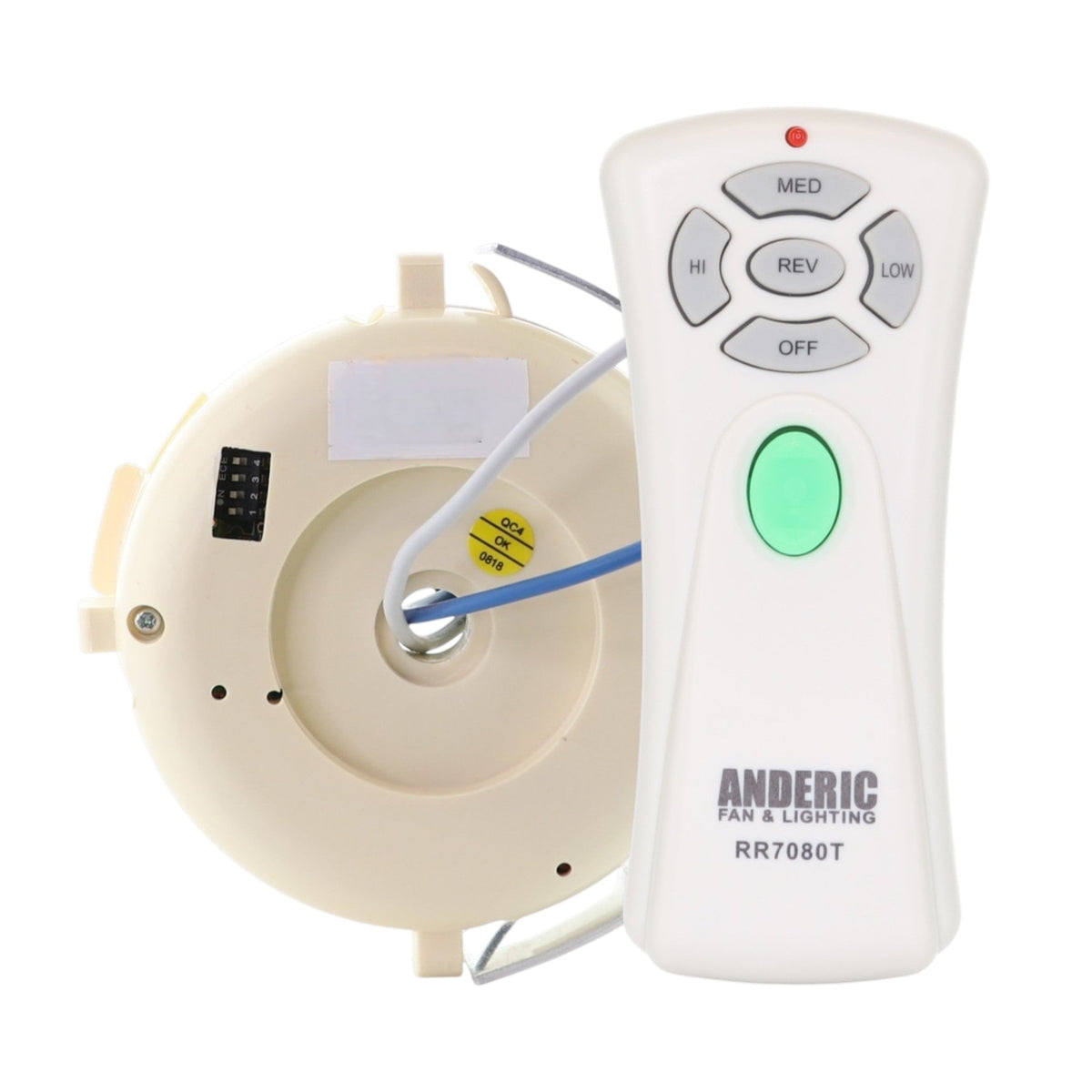 Anderic UC7051GKIT Replacement Ceiling Fan Kit for Hampton Bay and Others with Up/Down Lights | RR7080T/UC7051G - Agenda365.com
