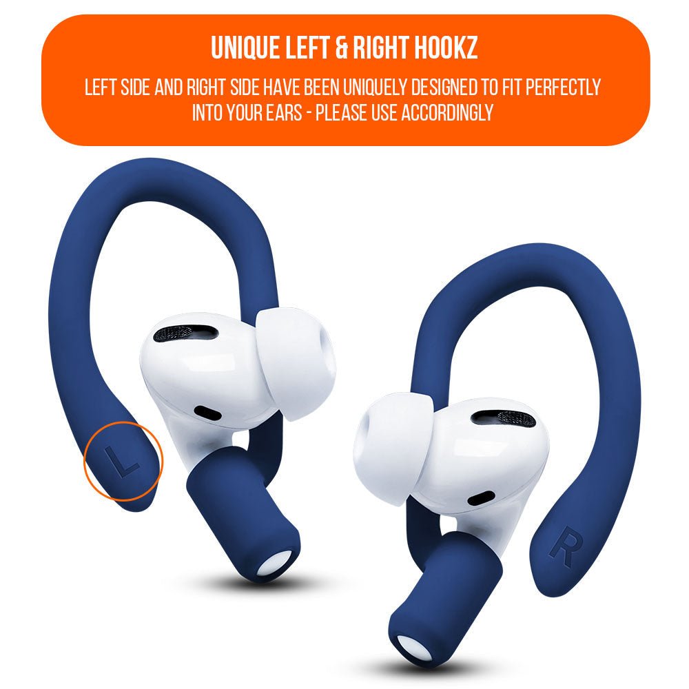 WC HookZ - Over Ear Hooks for Airpods Pro 1, 2 & Airpods 1, 2, 3 - Agenda365.com