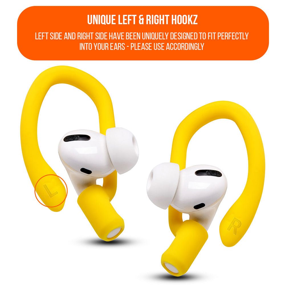 WC HookZ - Over Ear Hooks for Airpods Pro 1, 2 & Airpods 1, 2, 3 - Agenda365.com