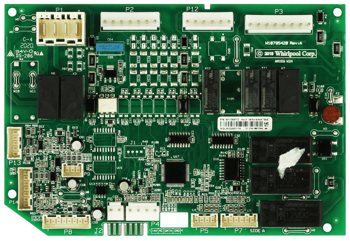KitchenAid Jenn-Air Whirlpool Refrigerator W11369712 Control Board - Agenda365.com