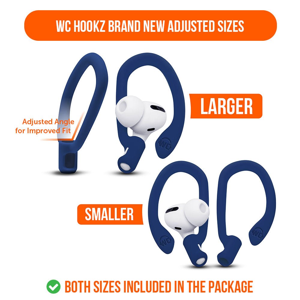 WC HookZ - Over Ear Hooks for Airpods Pro 1, 2 & Airpods 1, 2, 3 - Agenda365.com