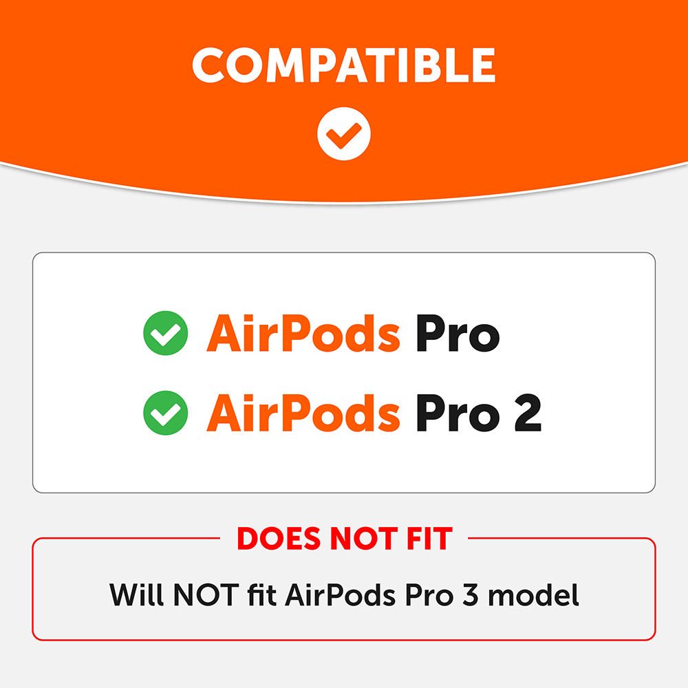 WC TipZ - Memory Foam Ear Tips for Airpods Pro & Airpods Pro 2 - Agenda365.com