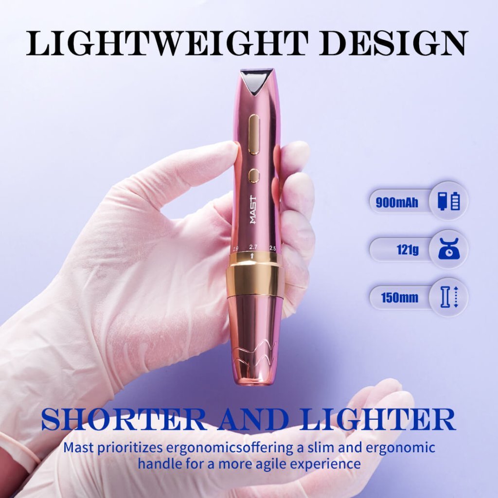 Dragonhawk Wireless Tattoo Pen Machine With 2.2MM-3.2MM Adjustable Strokes Permanent Makeup | Mast P60 - Agenda365.com