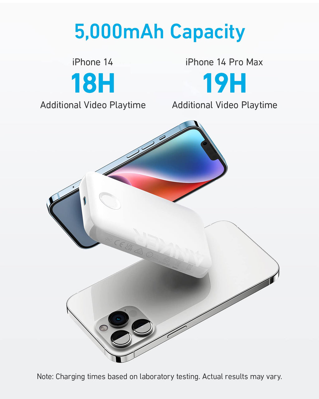 Anker <b>321</b> MagGo Battery (PowerCore Magnetic 5K) - Agenda365.com