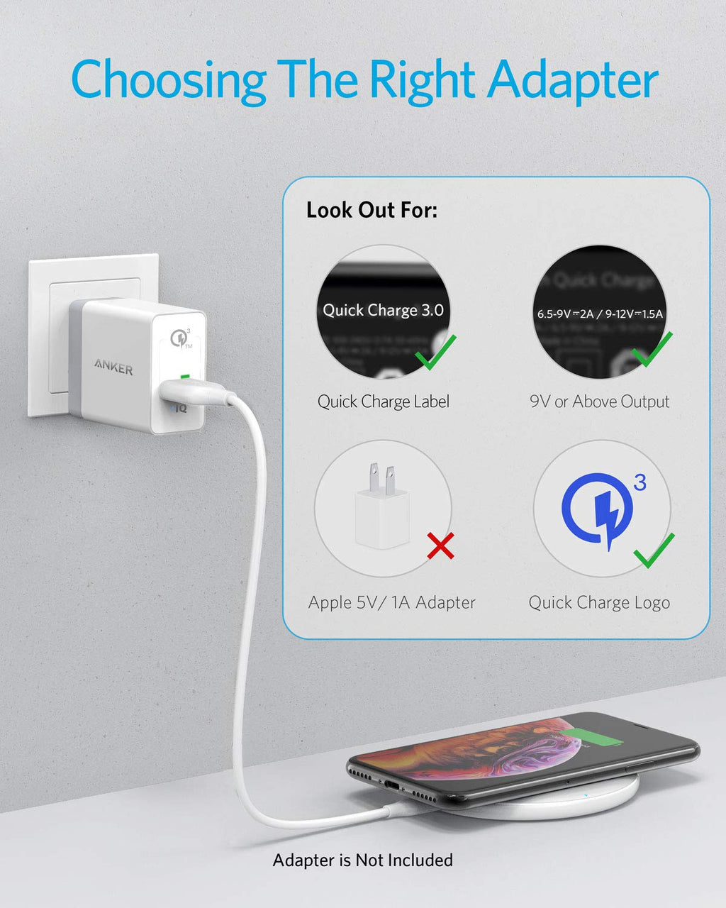 Anker <b>313</b> Wireless Charger (Pad) - Agenda365.com