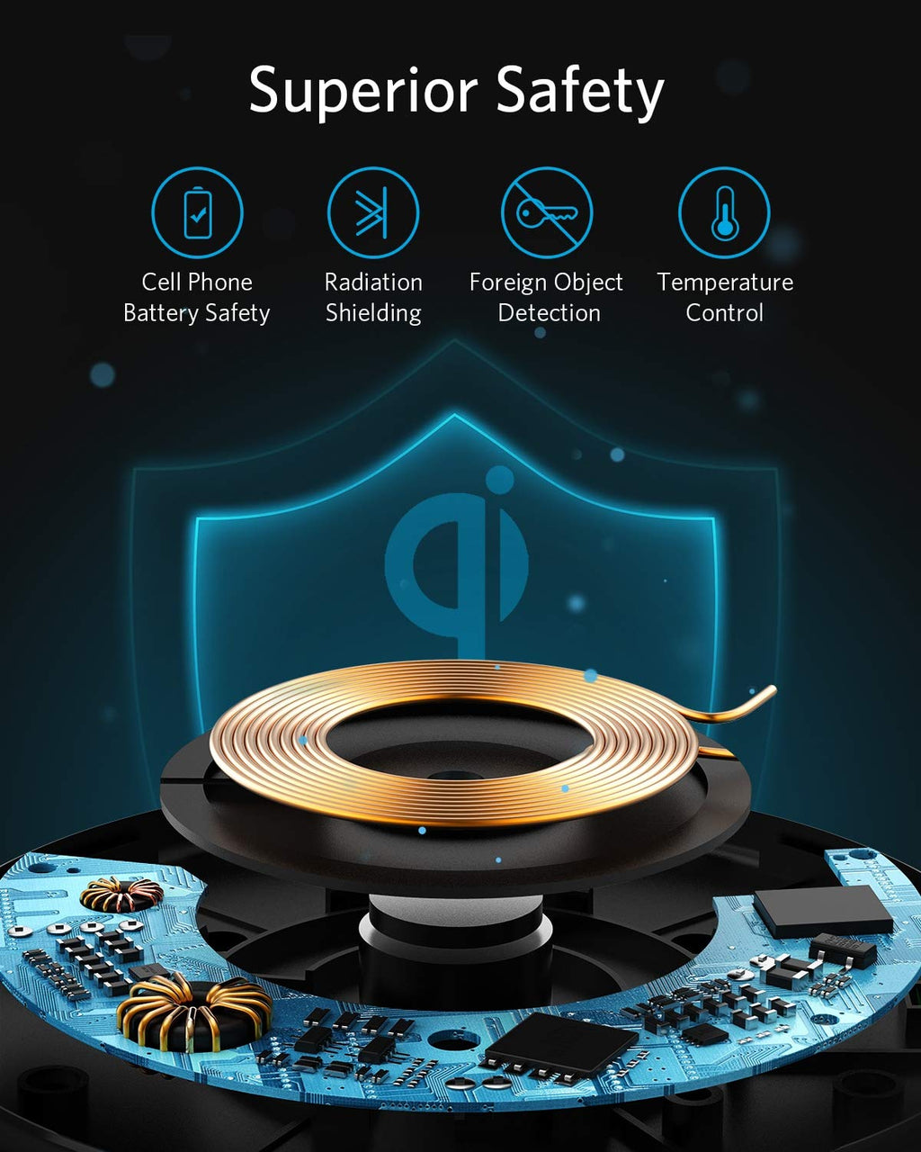 Anker <b>313</b> Wireless Charger (Pad) - Agenda365.com