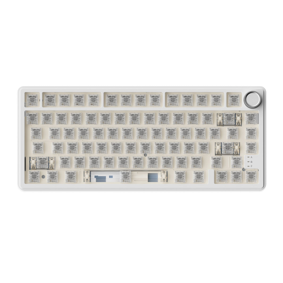XVX M75 Lumina 75% Tri-Mode RGB Mechanical Keyboard with Knob - Agenda365.com
