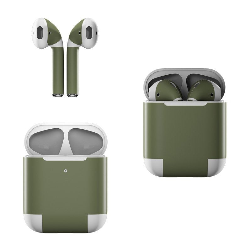 Solid State Olive Drab - Apple AirPods Skin - Agenda365.com