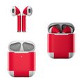 Solid State Red - Apple AirPods Skin - Agenda365.com