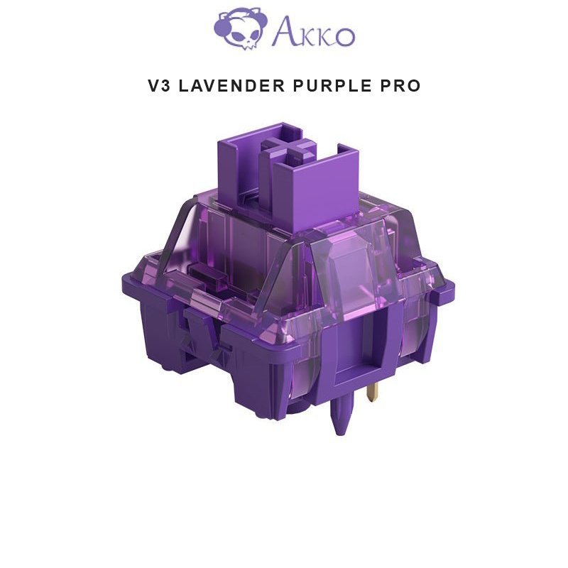 Akko Switches - V3 Lavender Purple Pro Switches (45pcs) - Agenda365.com