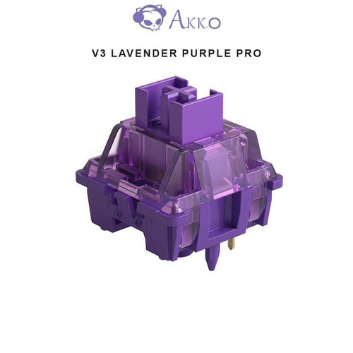 Akko Switches - V3 Lavender Purple Pro Switches (45pcs) - Agenda365.com