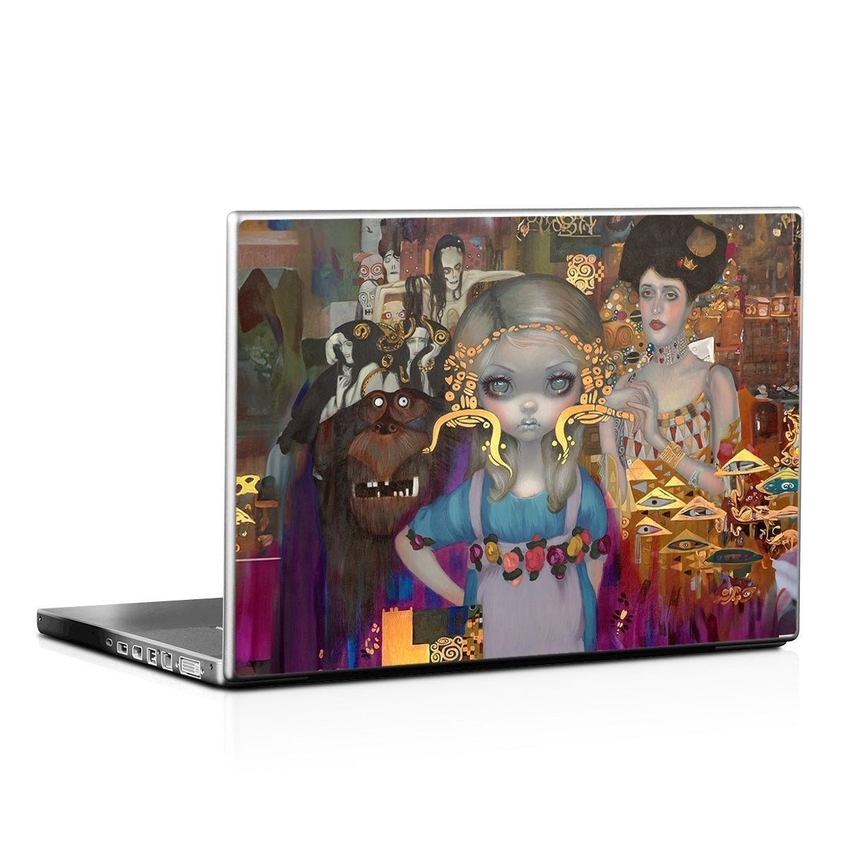 Alice in a Klimt Dream - Laptop Lid Skin - Agenda365.com