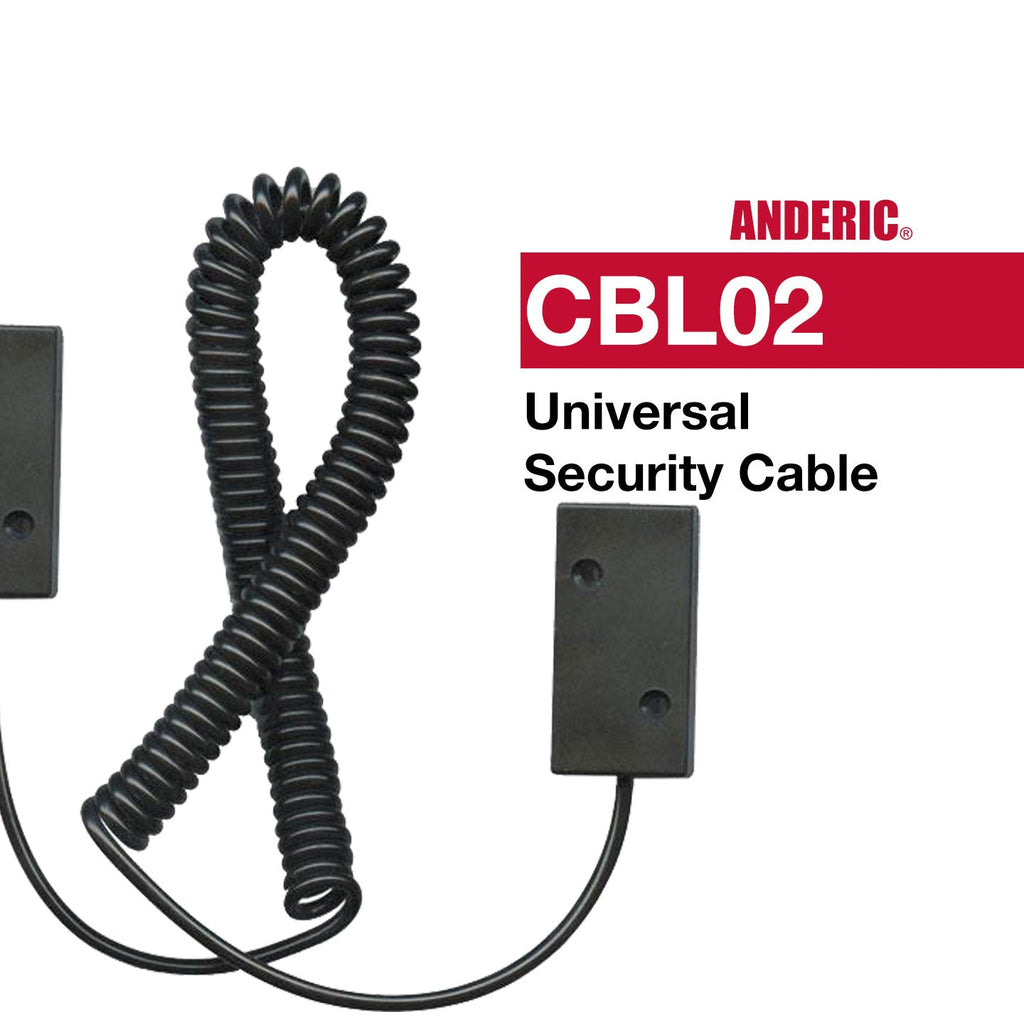 Anderic CBL02 Universal Security Cable Tether for Remote Controls - Agenda365.com