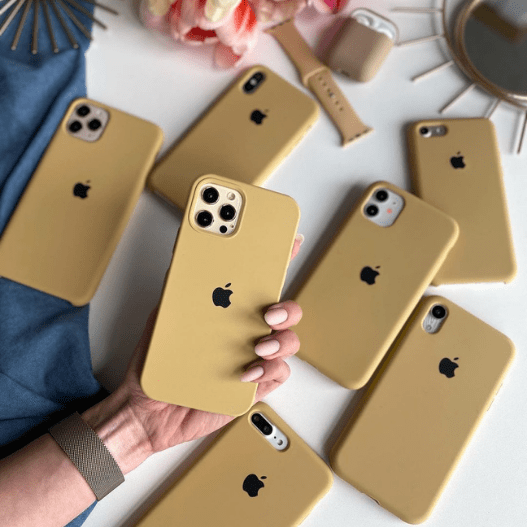 iPhone Silicone Case (Golden) - Agenda365.com